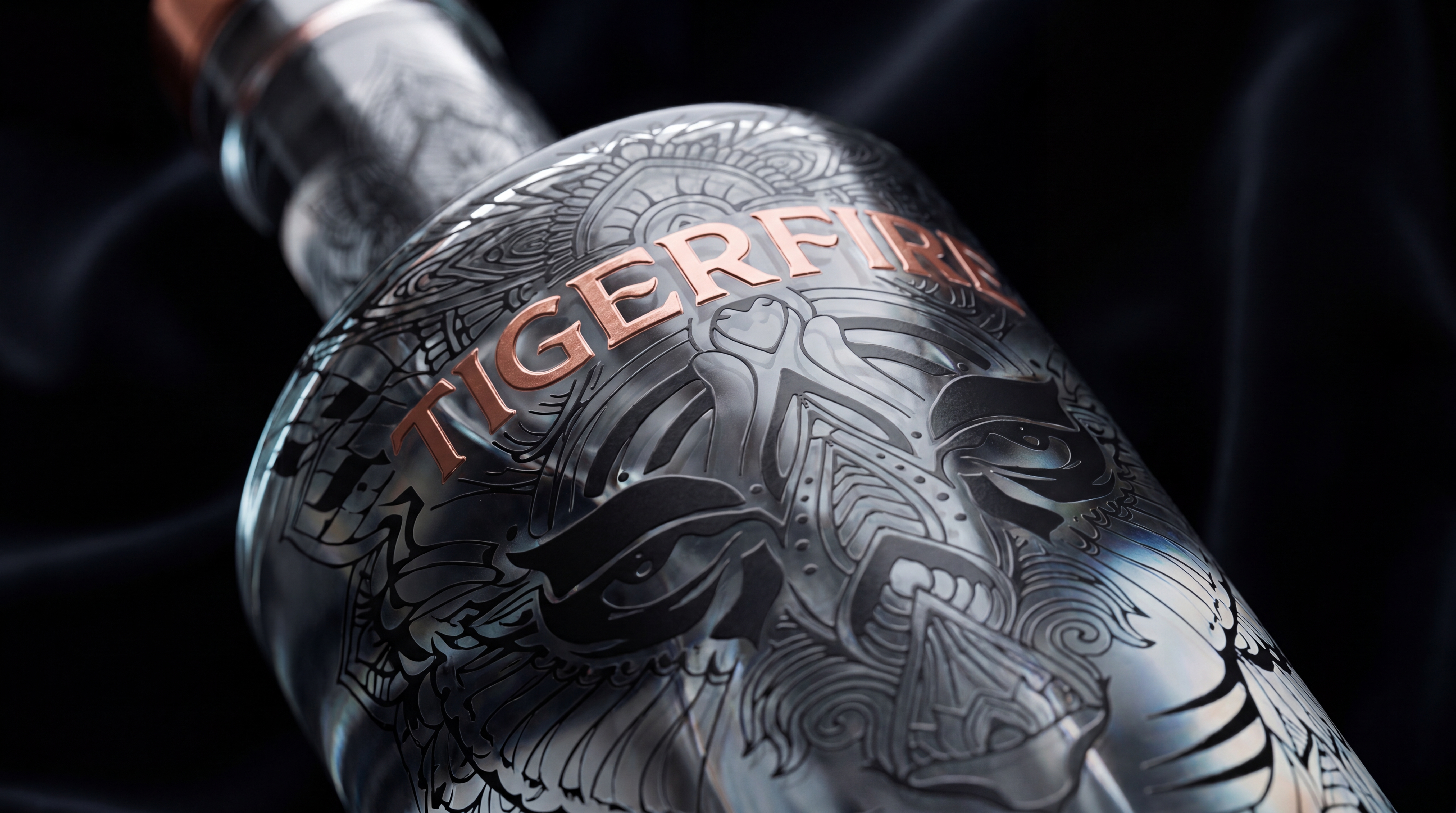 TigerFire Bottle Detail